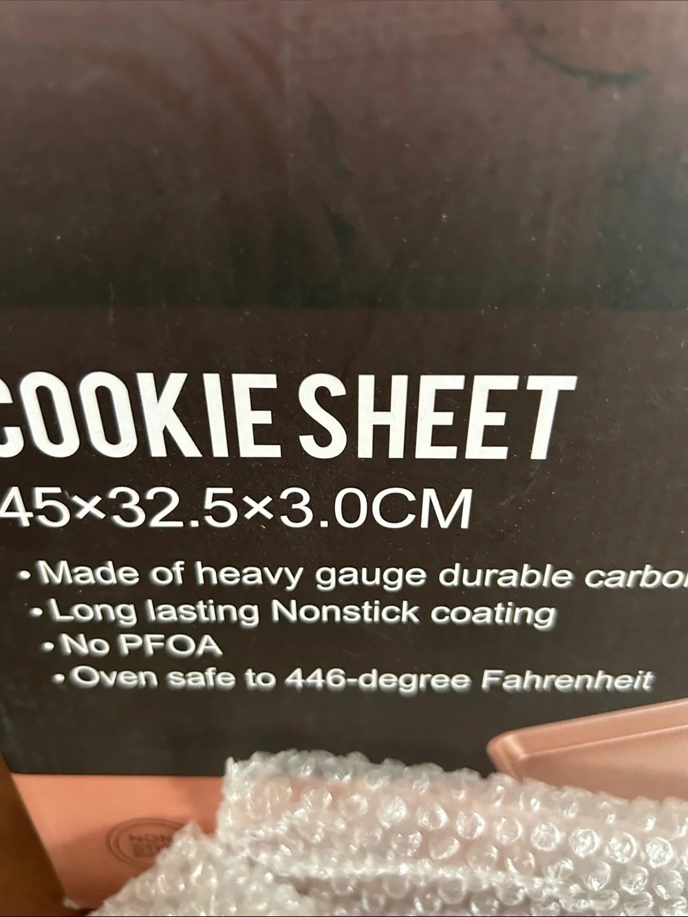 Large Nonstick Baking Pan - Gray
